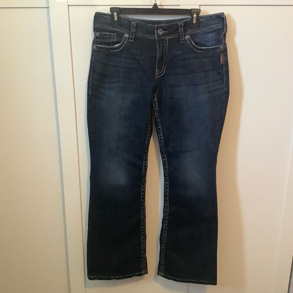 Silver Suki bootcut surplus  size W 33  X  L32 blue - Picture 7 of 11